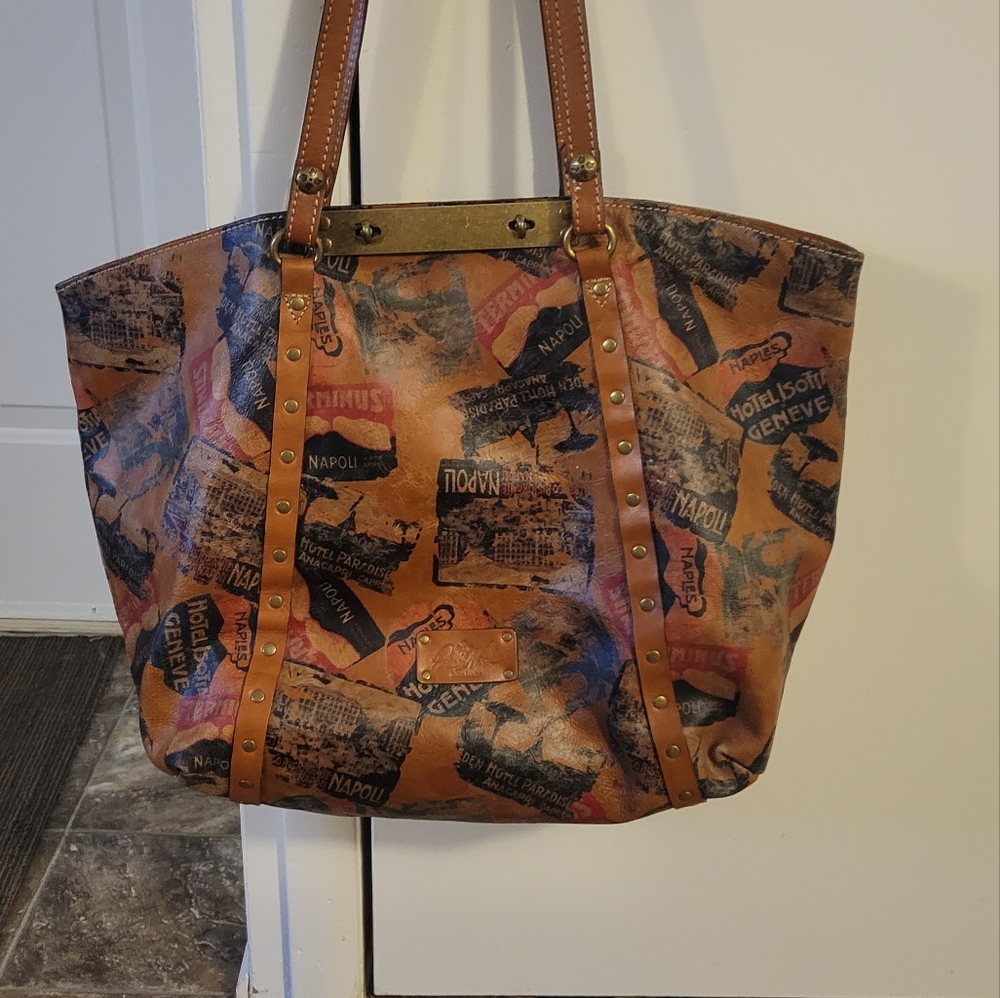 Large Patricia Nash tote bag